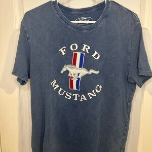 Embroidered Ford Mustang Shirt by Lucky Brand